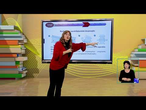 TeleŞcoala: Matematică clasa a VIII-a – Paralelipipedul dreptunghic (@TVR2)