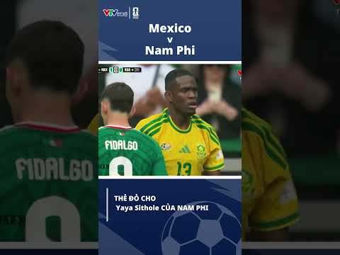 THẺ ĐỎ CHO Yaya Sithole CỦA NAM PHI #FIFAWorldCupOnYT