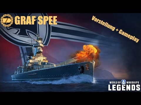 GRAF SPEE - Vorstellung und erstes Gameplay - World of Warships Legends