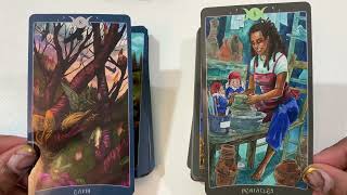 Book of Shadows Tarot: As Above and So Below Side By Side Comparison