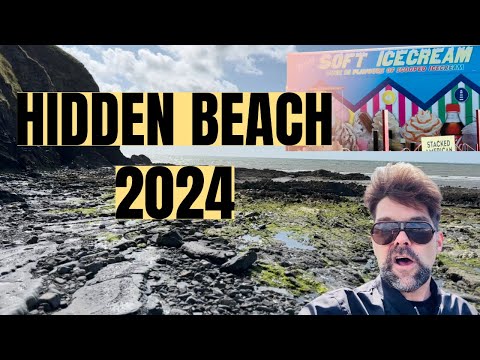 HIDDEN BEACH 2024 Clarach Bay Aberystwyth Wales