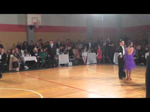 Martina & Emir - Cha cha cha - 2014 Latvian Championship Latin Junior II