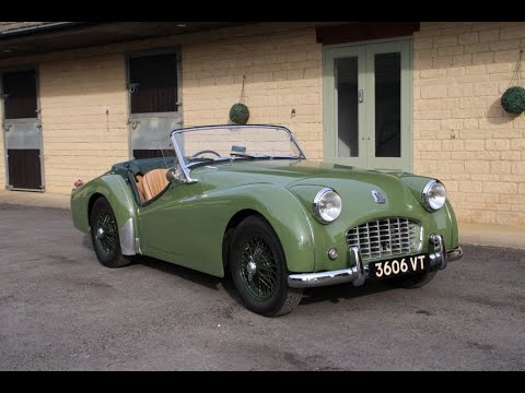1957 TRIUMPH TR3 SMALL MOUTH