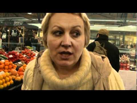 Čereškevičienė uždainavo turguje