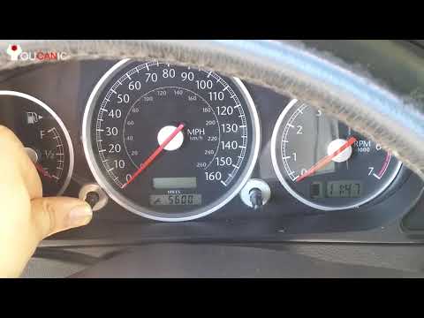 2004-2008 Chrysler Crossfire: How to Reset the Oil Service Reminder
