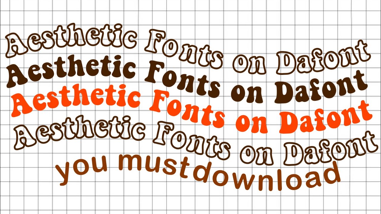 35 Best Aesthetic Fonts You Should download ||Aesthetic Fonts DAFONT 2021 || CUTE EDITPRO