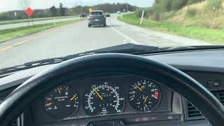 1992 Mercedes-Benz 190E 2.6 Driving POV Part 1