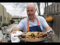Andrew Zimmern Cooks Grilled Seafood Paella