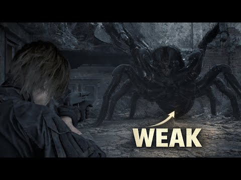 Giant Spider Boss EASY Method (No Damage & Minimal Ammo Used) Resident Evil Requiem