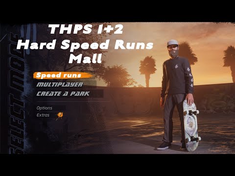 Hard Speed Run Mall (THPS1) Tony Hawk Pro Skater 1+2