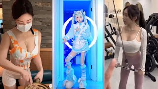 LIKE A BOSS LADY - The Best of Tik Tok - busty girls huge milkers asian of tiktok pt-143 #tiktok