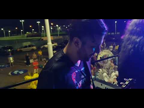 Grupo Libertando, Comparsa Imperio 2023. Desde arriba del carro de música. Carnaval de Concordia