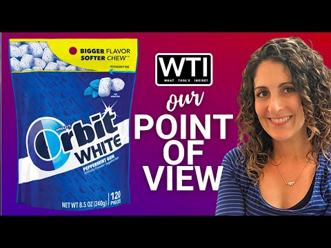 ORBIT WHITE Peppermint Gum - WTI product video review