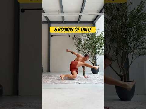 No Gym? No Problem! Quick Bodyweight Flow for Strength, Core, and Mobility 🔥