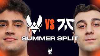 VITALITY vs FNATIC, UNE VICTOIRE TRÈS IMPORTANTE (LEC Summer Split 2026)