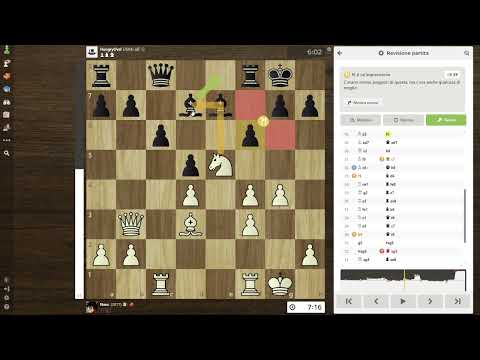 La mia scalata oltre i 2000 chess.com, 81 partita