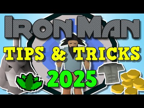 OSRS TOP TIPS FOR IRONMAN ACCOUNTS -Tips & Tricks 2025