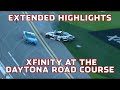Leaders wreck each other early in Daytona | Xfinity Extended Highlights from the Daytona Road Course
