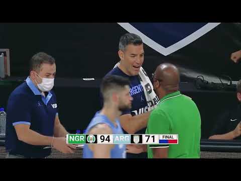 Highlights Argentina 71-94 Nigeria | Amistoso 12/07/2021