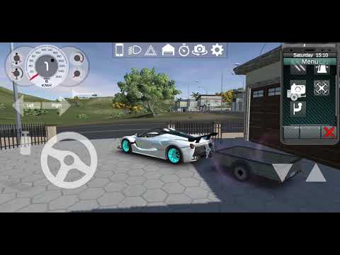 Ferrari LaFerrari + Trailer European Luxury Cars (by DMNK Games) - Android Game Gameplay