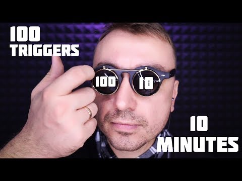 АСМР 100 ТРИГГЕРОВ за 10 МИНУТ / ASMR 100 TRIGGERS in 10 minutes
