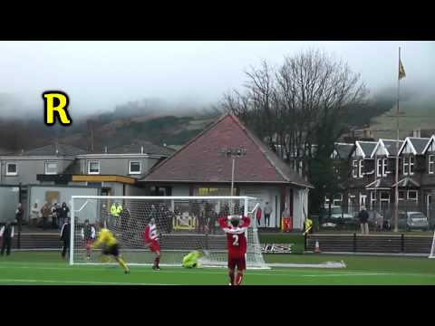 Largs Thistle v Kilbirnie Ladeside, Stagecoach First Division 8/12/12