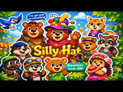 Mama Bear and the Silly Hat 🐻🎩 | Bear Family Adventure Story | Heartwarming Kids Animation