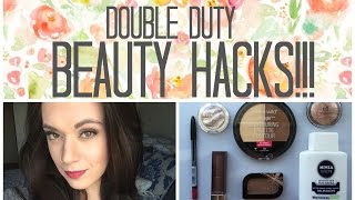 BEAUTY HACKS AND TIPS EVERY GIRL SHOULD KNOW USING DRUGSTORE MAKEUP!!!!!!! | 2016