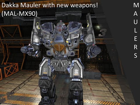 Dakka Mauler with new weapons! (MAL-MX90)