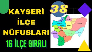 Kayseri Nüfusu  - Kayseri İlçe Nüfusları - Kayseri Nüfusu Ne Kadar? - Melikgazi 