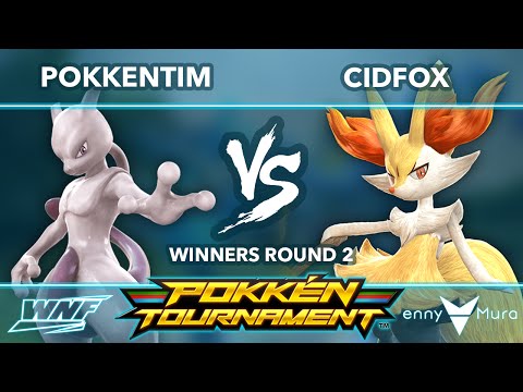 PokkenTim (Mewtwo) vs CGL | CidFox (Braixen) WR2 - WNF 2.8