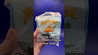 Opening the 1988 McDonald’s Fraggle Rock Gobo! #toyshorts #mcdonaldstoys