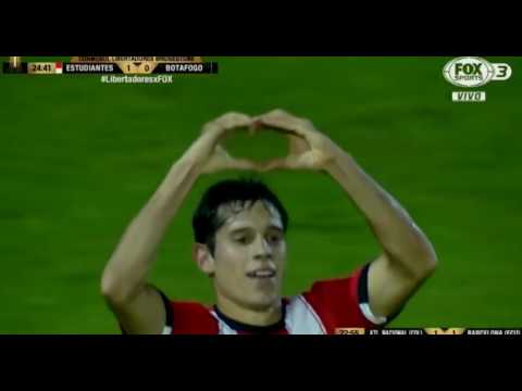 Estudiantes LP vs Botafogo - Gol Augusto Solari - 25/5/2017