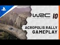 WRC10 - Acropolis Rally Greece Gameplay | PS5, PS4