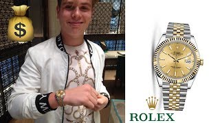 Wearing My Dream $20,000 Rolex Watch!