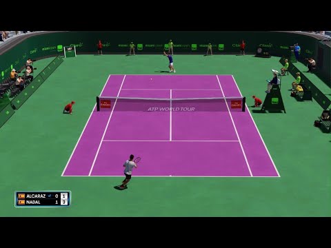 INTENSE RALLY |Rafa Nadal v Carlos Alcaraz| AO TENNIS 2