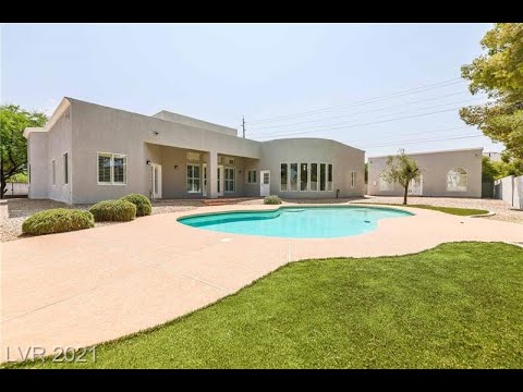 WOW SINGLE STORY POOL HOME IN SW LAS VEGAS WITH MANY UPGRADES, CASITA, RV/BOAT PARKING HUGE LOT!