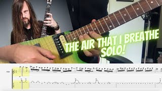 The Air That I Breathe Solo (with Tabs) - All That Remains