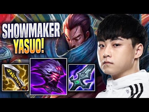 SHOWMAKER IS A MONSTER WITH YASUO! - DK ShowMaker Plays Yasuo MID vs Karma! | Preseason 2023