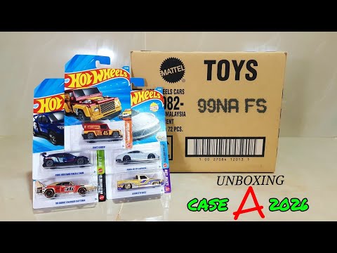 Unboxing Hot Wheels Case A 2026 