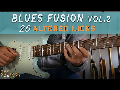 Blues Fusion Licks  Vol.2  -  Theguitarlab.net