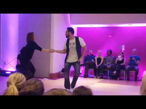 Parker Dearborn & Melissa Rutz West Coast Swing ESS Boston Demo 2016