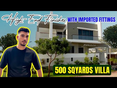 Precinct 4 High-end Finishes with Imported Fittings 500 Sqyards Villa