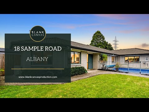 18 Sample Road, Albany - Real Estate Videographers | Blankcanvas
