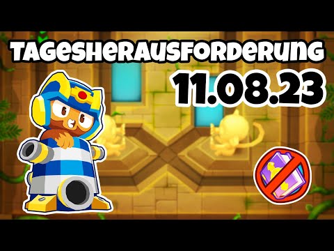 Tagesherausforderung 11.08.2023 - Rutschen [#BloonsTD6]