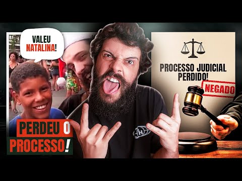 BEM FEITO! PERDEU O PROCESSO DO "VALEU NATALINA"