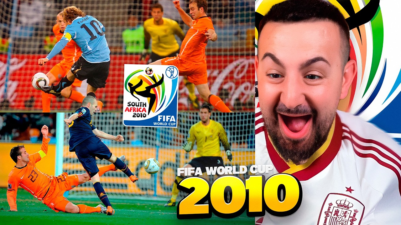 PAPI GAVI REACCIONA A TODOS LOS GOLES DEL MUNDIAL DE SUDÁFRICA 2010