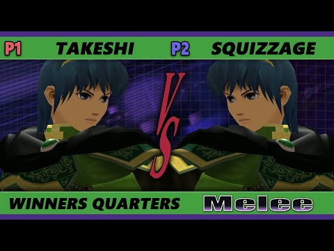 S@X 420 Winners Quarters - Takeshi (Marth) Vs. squizzage (Marth) Smash Melee - SSBM