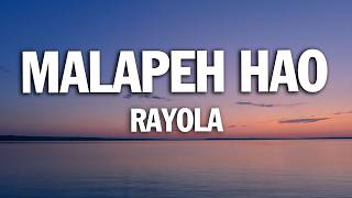 Download lagu Rayola - Malapeh Hao (Lirik ) mp3