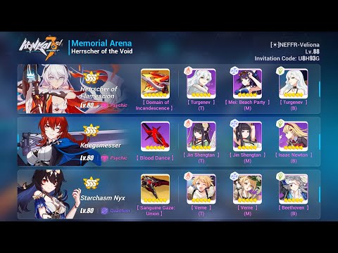 HI3 MA EX- HoV 31946 (HoF KR NYX) Breakdown